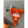 Image 3 : Assorted Vintage Toys Including Esso Tiger Flag & Bicycle Reflectors