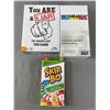 Image 1 : 3 Brand New Unopened Games - Skip-Bo, Incoherent & You Are A Liar.