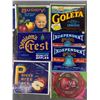 Image 3 : 10 Assorted Vintage Fruit Crate Labels In Bag On Board