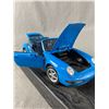 Image 3 : Maisto Die-Cast Metal 1994 Porsche 911 Carrera Cabriolet On Stand