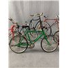 Image 2 : Lot Of Various Metal Bicycle Décor. Largest Is 13" L x 7" H