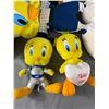 Image 2 : 3 Warner Bros. Tweety Bird Stuffies. Largest Is Approx. 32" H