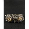 Image 1 : Vintage 2 Turtle Bangle Hinged Bracelet