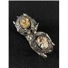 Image 2 : Vintage 2 Turtle Bangle Hinged Bracelet
