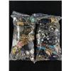 Image 1 : 2 Bags of Costume Jewelry &  Parts