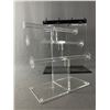 Image 3 : 3 Acrylic Jewelry Display Holders For Rings, Bracelets, Necklaces & More Tallest Is 16" & Double Sid