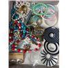 Image 1 : Assortment Of Costume Jewelry - Necklaces, Earrings, Pins & More