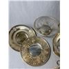 Image 2 : Assorted Metal Serving Ware Including Napkin Holders, Platters & More