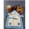 Image 1 : Vintage Lodge Apron & Collectible Tins