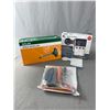 Image 1 : NIB - Solar Mole Repeller, 2.4" Colour Video Electronic Peep-hole Viewer & Portable Lint/Dog Hair Re