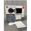 Image 3 : NIB - Solar Mole Repeller, 2.4" Colour Video Electronic Peep-hole Viewer & Portable Lint/Dog Hair Re