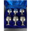 Image 2 : Vintage Royal Doulton White Nile Fine China Tableware & 6 EPNS 2.5" Goblets In Case