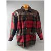 Image 8 : Vintage Stressed Jacket w/Removable Sleeves & Size 3L Plaid Jacket w/ Leather Trim
