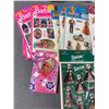 Image 3 : Assortment Of Barbie Stickers, Mario Clock & Pokémon Japanese Disc Sets