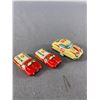 Image 3 : Vintage Lot Of Tin Cars Made In Japan & Metal London Toy Cars