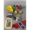 Image 1 : Vintage Jack Daniel's Harmonica, Anhold Boomerang Melamine Ashtrays & More