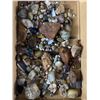 Image 1 : Flat Box Of Assorted Collectible Rocks