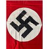 Image 2 : German Flag w/ Authentic German Swastika Center Sewn On To Red Material
