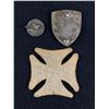 Image 2 : Vintage AMF Badge, Third Reich Pin & Iron Cross Patch. Unauthenticated