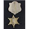 Image 2 : 2 Vintage Metal Police Badges - Special Constable & Emergency 138 Police
