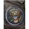 Image 2 : Size 44 US Army Air Force Brown Leather Bomber Jacket w/ Patches