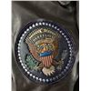 Image 2 : Size 44 US Army Air Force Brown Leather Bomber Jacket w/ Patches