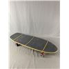 Image 1 : Russ Watson, Hot Town Bakersfield Graphics Skate Board. 34" L x 12" W