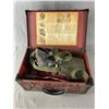 Image 3 : Vintage Permissible Gas Mask For Ammonia In Original Metal Box