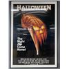 Image 1 : Framed Authentic 1978 "Halloween" Movie Theatre Sheet Poster. Retail On Line $1495.00 - $2500.00 NO 