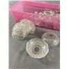 Image 3 : Lot Of Vintage Chandelier Glass Light Parts