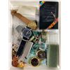 Image 1 : Lot Of Assorted Jewelry - Watches, Parts, Etc.