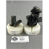 Image 2 : Inuksuk Art (Splashing Whale. Retail $180.00) & Inuksuk Black Natural Agate Art (Retail $280.00)