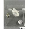 Image 2 : 2 - 3D Grid Clear Quartz & Pyrite. Retail $250.00 Each