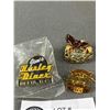 Image 2 : 3 Vintage Harley Davidson Pins