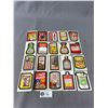 Image 1 : 20 Vintage Wacky Pack Stickers, Various Years