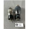 Image 2 : 2 Large Radio Tubes