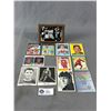Image 1 : Lot Of 10 Misc. Vintage Sports Cards Etc. & Small Framed Beatles Picture