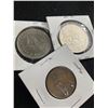 Image 3 : 1939 Regem Et Reginam Canada Salvtat Coin Token, 1984 Jacques Cartier Canada Dollar & 1978 Regina Ci