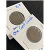 Image 2 : 1903 & 1920 Canadian One Cent Penny Coins