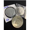 Image 2 : 3 Coin Tokens - McDonalds 50 Cent Off., 1978 BC Sea Festival Dollar & 1992 Calgary Stampede Dollar