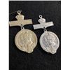 Image 2 : 2 1939 Royal Welcome Week Official Medal To Commemorate The Visit Of Their Majesties To Canada