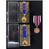 Image 1 : Lot Of 3 Royal Canadian Legion Medals w/ Ribbons