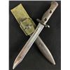 Image 1 : Vintage Canadian C1 FN Bayonet w/Scabbard And Frog 1958