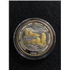 Image 2 : Official 1996 Ltd. Edition Klondike Gold Rush Medallion