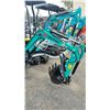 Image 2 : AGT INDUSTRIAL LS15R 2024 BLUE 13.5HP GAS POWERED RUBBER TRACK MINI EXCAVATOR WITH ATTACHED 0.025M
