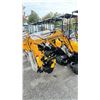 Image 2 : AGT INDUSTRIAL H12R 2024 YELLOW 13.5 HP GAS POWERED RUBBER TRACK MINI EXCAVATOR WITH ATTACHED 0.025