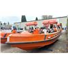 Image 2 : 2008 FR FASSMER FAST RESCUE BOAT, FRR 6.1, ORANGE, VIN 0625559