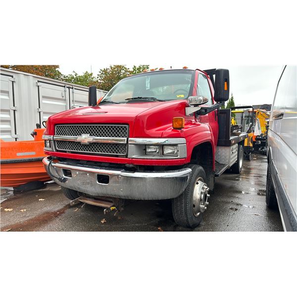 2005 CHEVROLET C4500  RED VIN 1GBE4C3295F500790