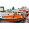 Image 2 : 2007 FR FASSMER FAST RESCUE BOAT FRR 6.1, ORANGE, VIN 0625556