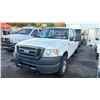 Image 1 : 2008 FORD  F-150, 4DR CREW CAB PU,  WHITE VIN 1FTRX14W58FC27104
